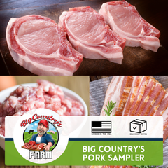 Big Country's Pork Sampler